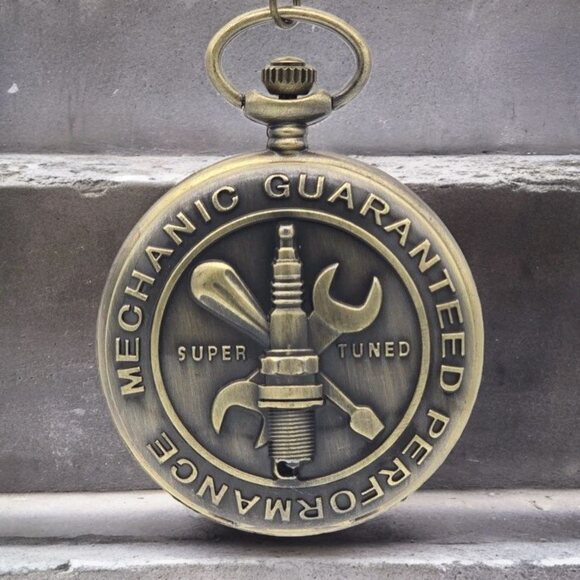 Other - Mechanic Pocket Watch NEW Gift for Auto Car Worker Diesel Truck